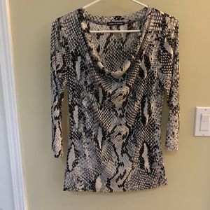 2/$30 Cable and Gauge Snakeskin Top